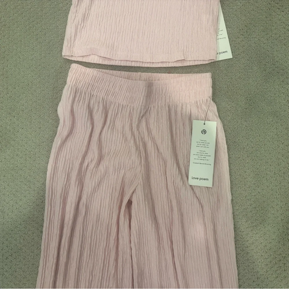 Pink Ribbed Two-Piece Set - Picture 7 of 10